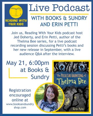 Live Podcast with Books and Sundry and Erin Petti